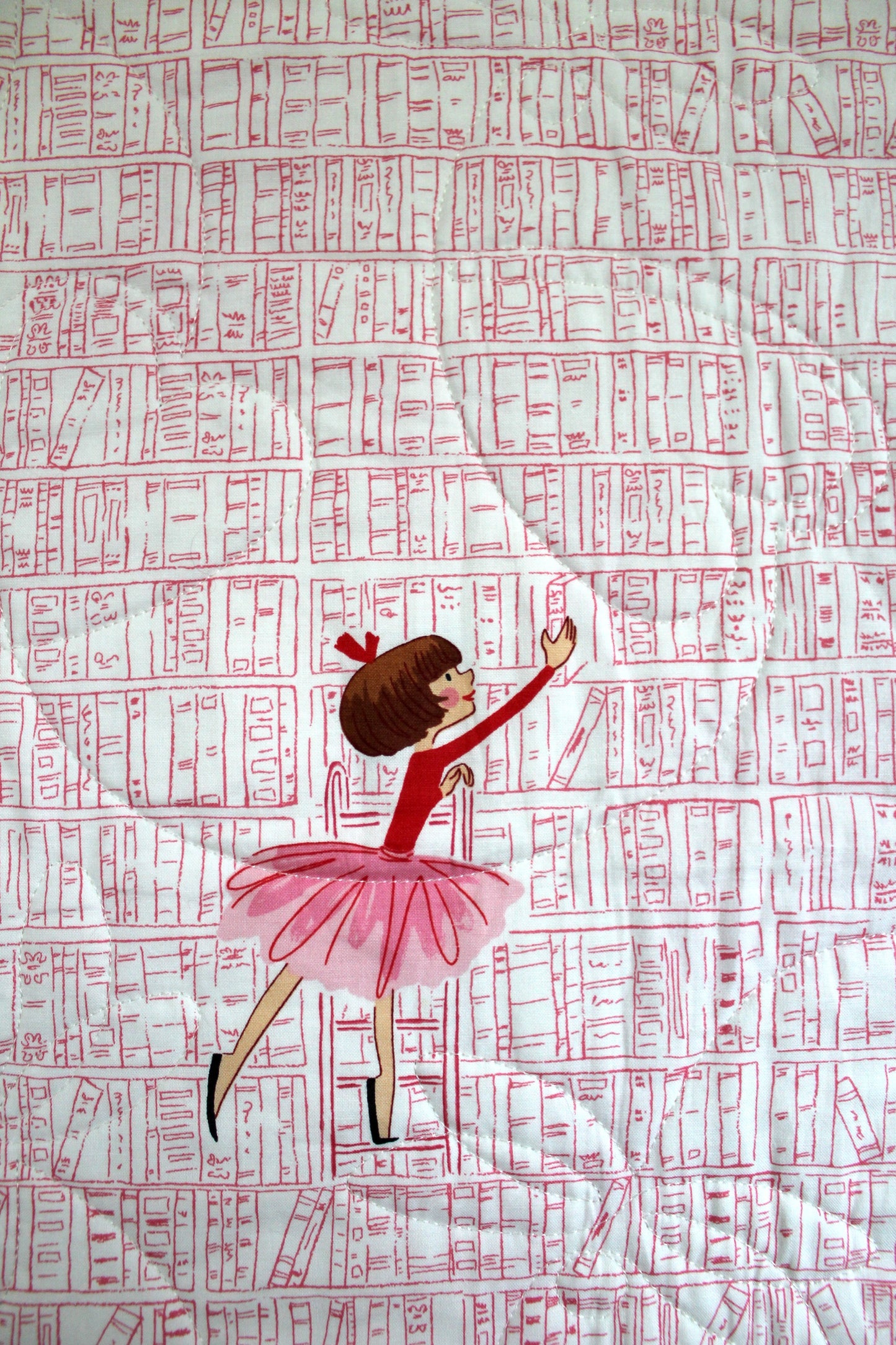 Sweet Dreams Baby Quilt – Pink & White